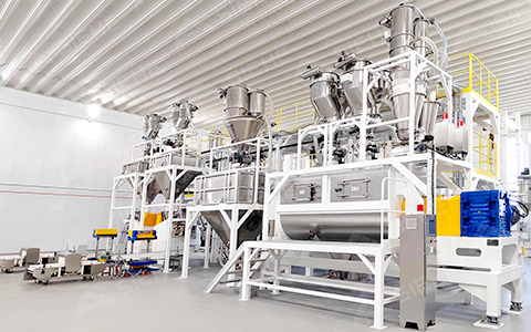 SIEHE Successfully Delivered the Automated Powder Material Production Line to Renowned Eastern European Food Enterprise