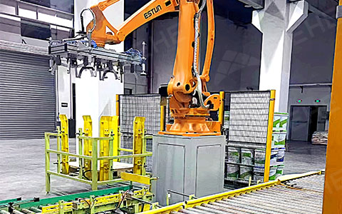 Robotic Palletizing Line